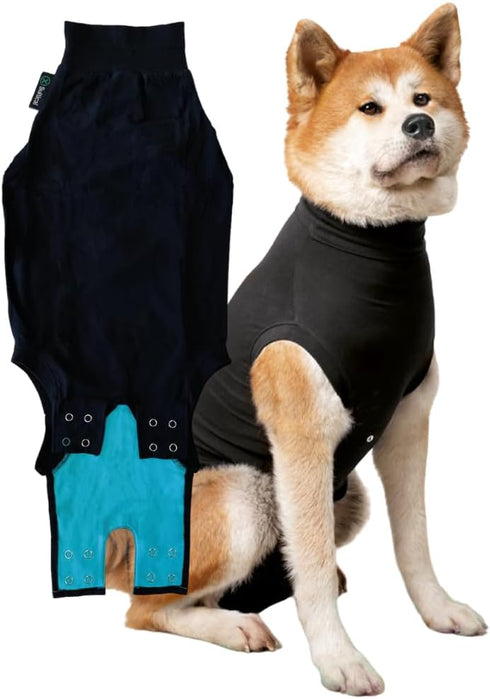 Suitical Recovery Suit for Dogs, Extra Large, Black