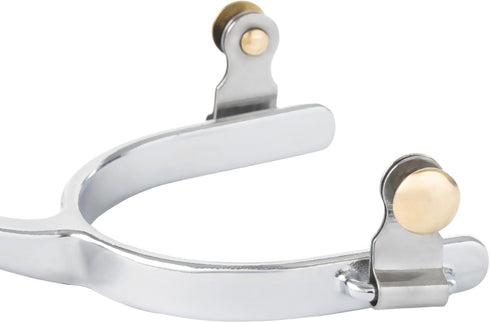 Weaver Leather Men's Roping Spur, 1.75" with Plain Band