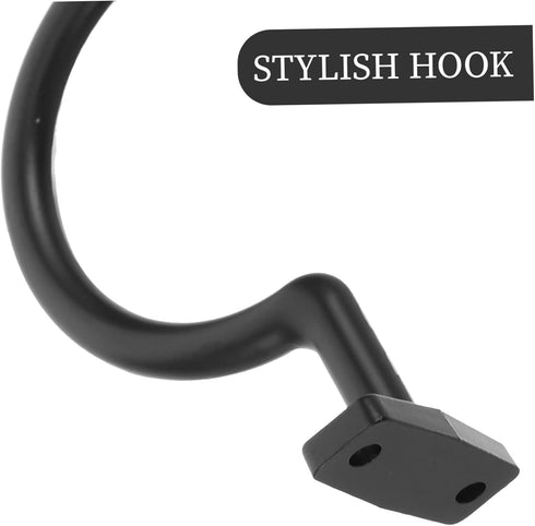 Compact Iron Snooker Table Hook - Cue Hanger for Pool Tables
