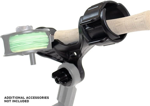 YakAttack Omega Rod Holder with LockNLoad Track Mount (Track Sold Separately)