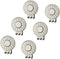 Golf Hat Clip Set of 3 Strong Magnet, Iron Cap Clips with Nickel Craft for Men Women Golfer (Silver)