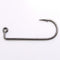 Generic 32833 Black Nickel 2X Strong Salmon Steelhead Jig Hooks for Molds Size: