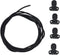 Tactical Magazine Adjustable Shock Cord Retainer, Pull Tab Fast Draw Elastic Retention Straps, Mag Pouch Accessories