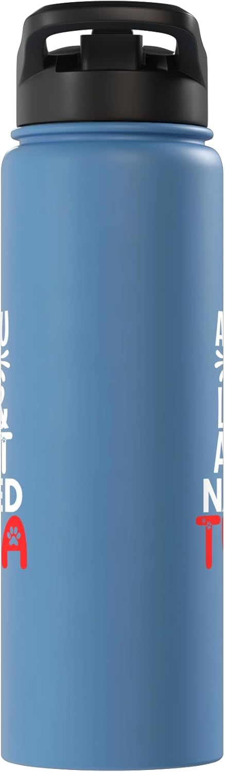 Tuna Cat Name Gifts Cat Name Tuna Design - All You Need is Love! Stainless Steel Insulated Water Bottle