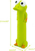 3 Pack 9" CHIWAVA Squeaky Latex Dog Toys Standing Stick Animal Puppy Fetch Interactive Play for Small Medium Dogs