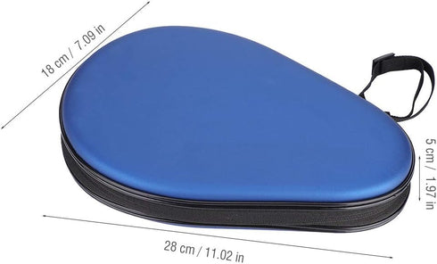 VGEBY Waterproof Table Tennis Racket Hard Case, PU Cover for Ping Pong Bat Bag