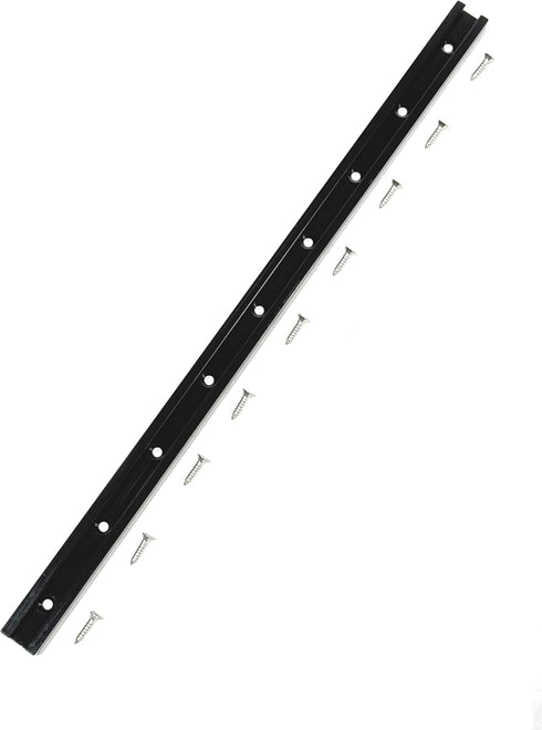 18" Ketch X-Aktrak - Universal Heavy Duty Aluminum T-Track for Kayaks, Boats, Automotive, and Woodworking - Midnight