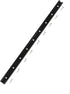 18" Ketch X-Aktrak - Universal Heavy Duty Aluminum T-Track for Kayaks, Boats, Automotive, and Woodworking - Midnight