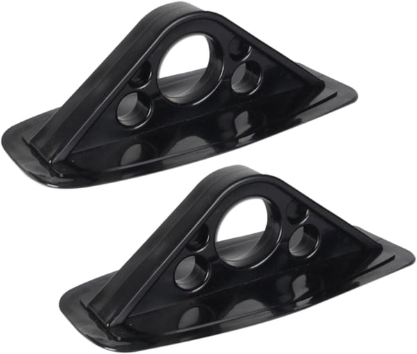 Paddle Bracket Accessories - 2 Pcs Rubber Boat Awning Top Deck Hinge for Kayak Shade Equipment & Rod Holder