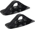 Paddle Bracket Accessories - 2 Pcs Rubber Boat Awning Top Deck Hinge for Kayak Shade Equipment & Rod Holder