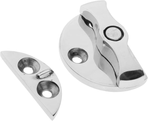 Stainless Steel 316 Boat Door Cabinet Hatch, 45mm Round Turn Button Twist Catch Latch Marine Hardware