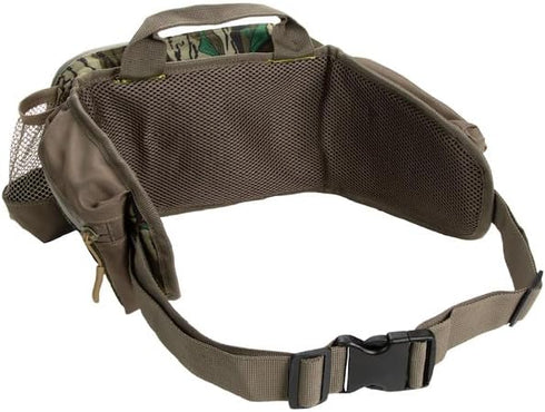 North Mountain Gear Camouflage Fanny Pack, Lightweight Waterproof for Hunting & Camping (Mossy Oak Greenleaf)