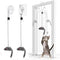FYNIGO 2 Pcs Interactive Cat Mouse Toys for Indoor Adult Cats and Kittens, Self Play Hanging Door Mice