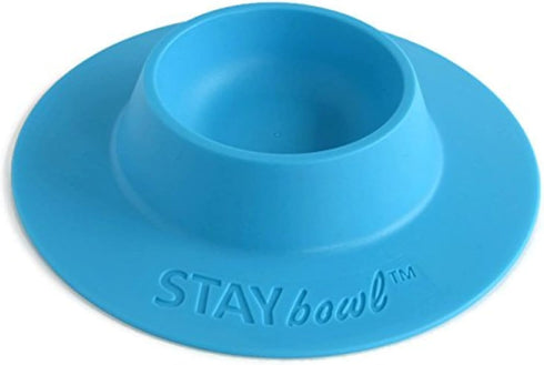 Tip-Proof Ergonomic Pet Bowl; 1/4-Cup Size; Sky Blue for Guinea Pig and Other Small Pets