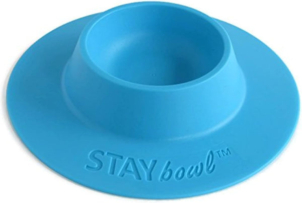 Tip-Proof Ergonomic Pet Bowl; 1/4-Cup Size; Sky Blue for Guinea Pig and Other Small Pets