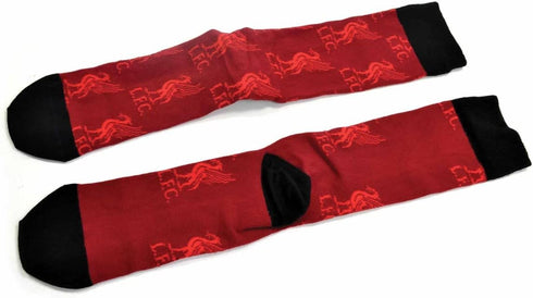 Liverpool All Over Adult Socks, Size 9 to 12 US