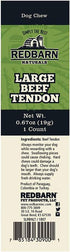 Redbarn Large Beef Tendons, All-Natural Dog Chews (10-Count)