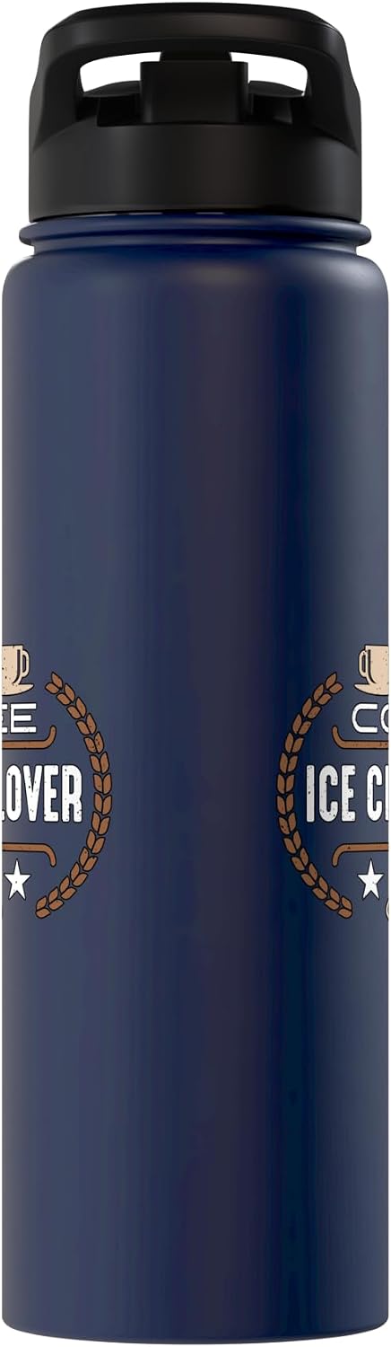 Ice Cream Lover Designs for Ice Cream Lovers Frozen Coffee Before Fruits Coffee Lover Ice Cream Lover Stainless Steel