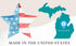 Great Lakes Sticker Premium Heavy-Duty Waterproof Vinyl Michigan Car Decal for Bumpers, Windows, Laptops, Black, 4.75"