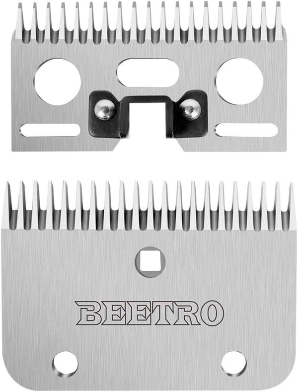 BEETRO 19 and 21 Teeth Horse Shears Replacement Blades, Professional Stainless Steel