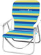 CARIBBEAN JOE Folding Beach Chair, 1 Position Lightweight and Portable Foldable Outdoor