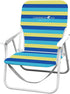CARIBBEAN JOE Folding Beach Chair, 1 Position Lightweight and Portable Foldable Outdoor