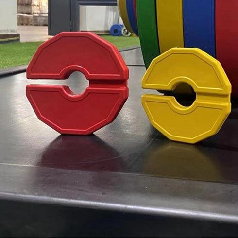 Yaregelun 2PCS 35mm 0.25KG Gym Micro-Type Plates Dumbbell Fractional Weight Plate Rubber Fractional Weight Plates