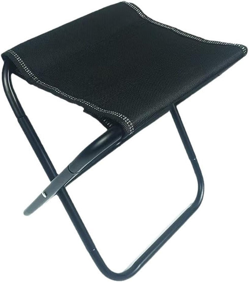 2Pcs 233x247mm GORGECRAFT Tall Camping Stool Cover Leisure Stool Fabric Cloth Portable Camp Chair Covers Black Foldable