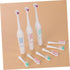 3pc Hemobllo Professional Electric Toothbrush for Pets Soft Bristles Lightweight Design for Easy Travel Gentle Cleaning