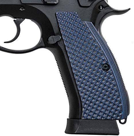 Guuun Full Size CZ75 G10 Grips, Golf Ball Dimple Texture for CZ SP01