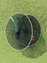 Bayou Trading USA (6 Pack), 40 25cm(16 10in), 10mm(0.4in) Crab Trap x x mesh,Collapsible, can Also be Used as Crawfish