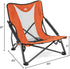 Cascade Mountain Tech Portable Folding Camp Chair with Carry Bag