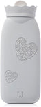 SHUOCONG Silicone Hot Water Bottle Warm Palace Hand Warmers Portable Explosion-Proof Plush Baby