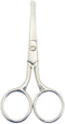 3.6 Inch Silent Pet Grooming Scissors for Cats & Dogs, Tiny Safety Curved - Quiet Alternative to Electric Clippers