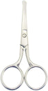 3.6 Inch Silent Pet Grooming Scissors for Cats & Dogs, Tiny Safety Curved - Quiet Alternative to Electric Clippers