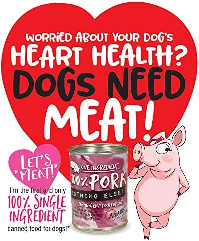 Against The Grain Nothing Else! Pork Flavor Dog Food, 11 oz Cans, Pack of 12