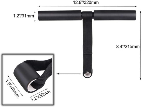 Portable Sit-up Aids, Body Stretching Accessories for Men & Women, Sit Up Bar for Home Work or Travel