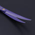 Professional Dog Grooming Scissor Kit - Purple Dragon 7.0 inch Hair Cutting, Curved & Chunker Shears with Bag