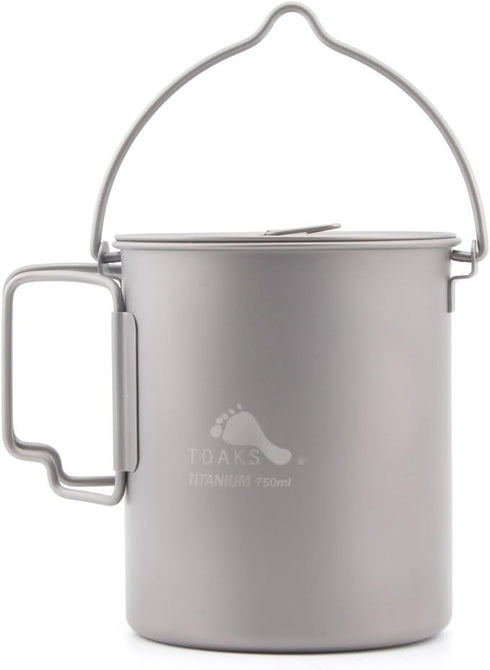 TOAKS Titanium Pot 750ml with Bail Handle