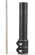 Lixada Bike Stem Riser, Adjustable Handlebar Riser Adapter, Black, Suitable for Mountain Bike, Road Bike, MTB