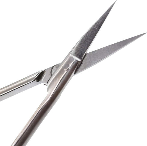 XFISHMAN Fly Tying Scissor - All Purpose 4” Straight/Curved Arrow Hair Scissor