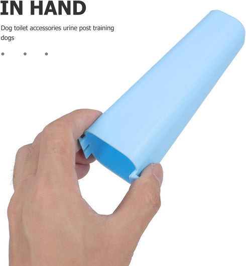 POPETPOP Dog Peeing Post for Indoor Potty Training Plastic Urine Column for Dogs Marking Post for Indoor Pee Pad