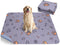 Washable Pee Pads for Dogs, 2 Pack Large 34"x36" Super Absorbent Reusable