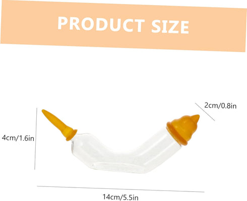 Ipetboom 4 Sets Lightweight Pet Feeding Tube Kit for Kittens and Puppies