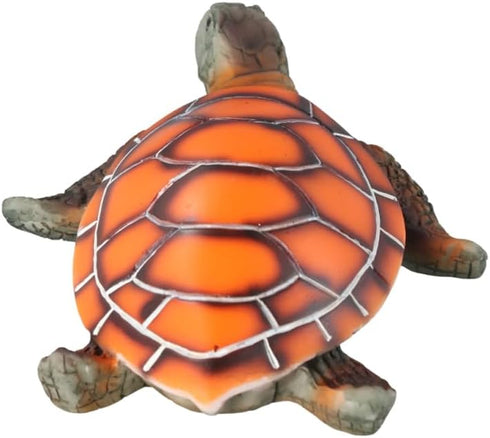 Resin Sea Turtle Ornaments, Simulation Sea Turtle Aquarium Decoration for Fish Tank