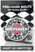 Independent Genuine Parts Allen Hardware | Black - 7/8