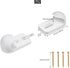 Vertical Skateboard Holder - 1 Pair Wall Mount Hanger for Deck Display and Storage