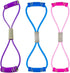 TOMOO Yoga Fitness Resistance Bands, Figure-of-Eight Chest Expander for Muscle Training and Bodybuilding