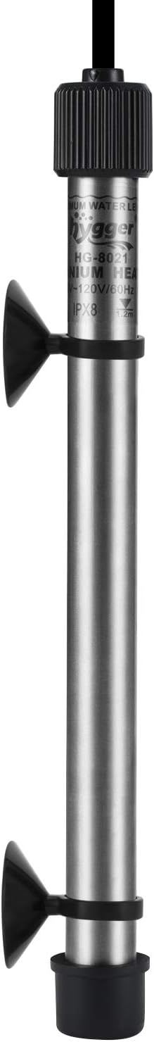 hygger 802 Aquarium Titanium Heater Tube Replacement Rod (500W) - Controller Excluded