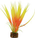 GloFish Plant Aquarium Décor - Orange and Yellow Small, Fluorescent Under Blue LED Light